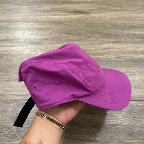 NIKE DRI-FIT Purple Swoosh AW84 5-PANEL HAT Running Track Gym Summer Golf Cap main image 5